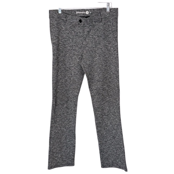 Betabrand Heather gray yoga stretch flare work pants size M - Picture 1 of 5